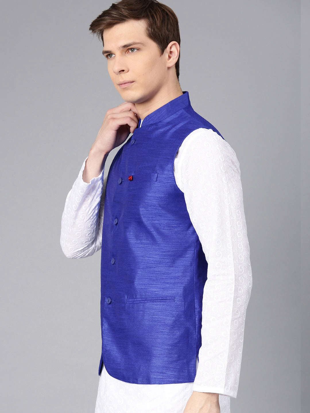 Shop Men Nehru Waistcoat Online.