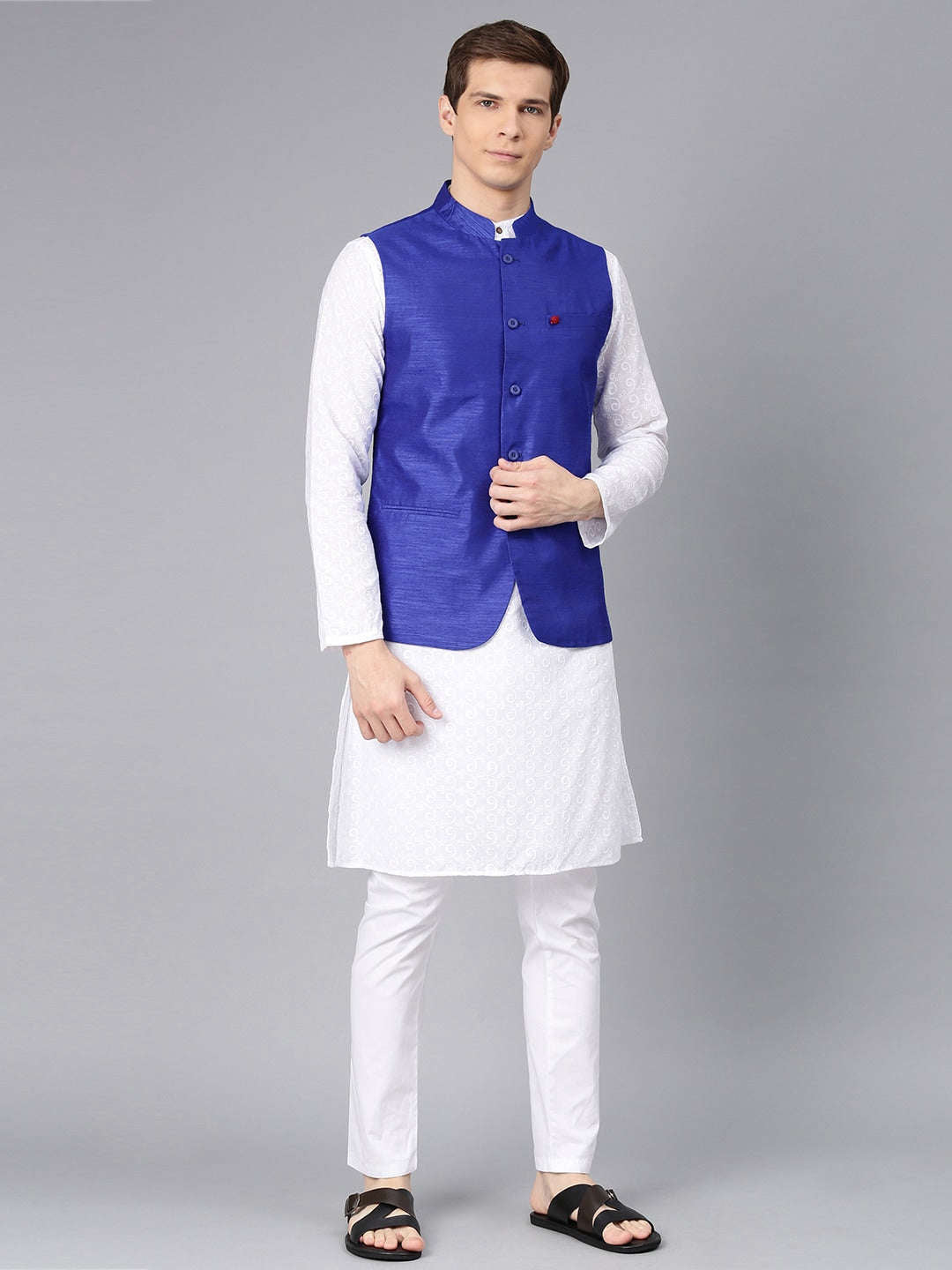 Shop Men Nehru Waistcoat Online.