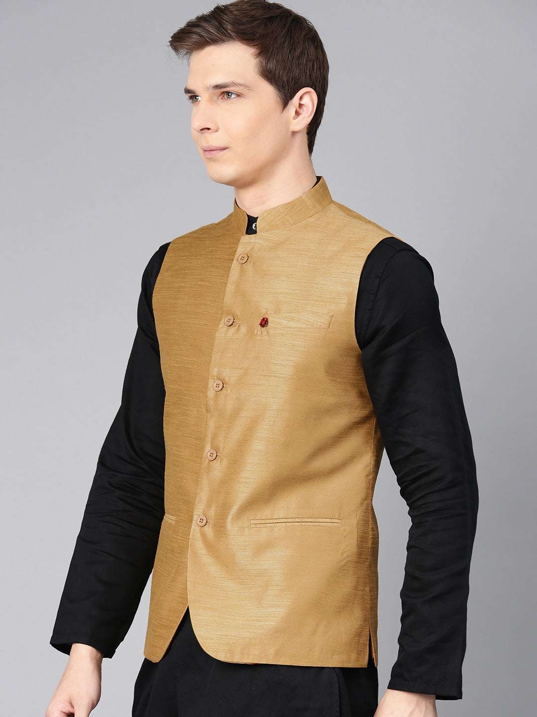 Shop Men Nehru Waistcoat Online.