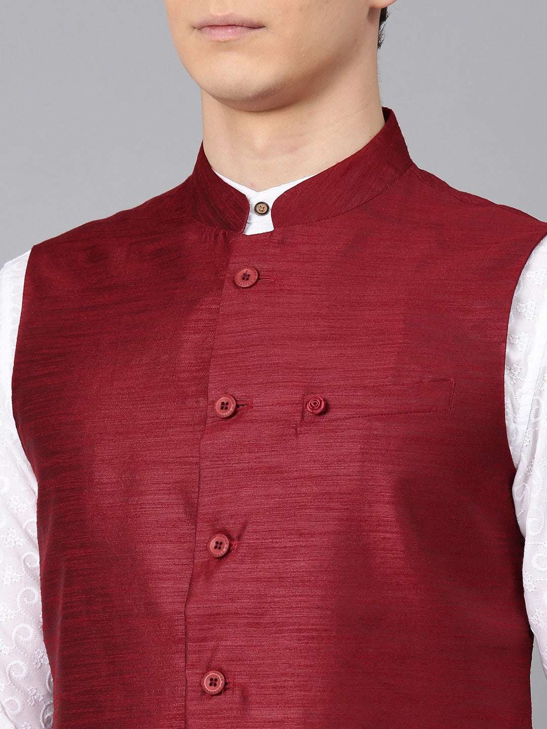 Shop Men Nehru Waistcoat Online.