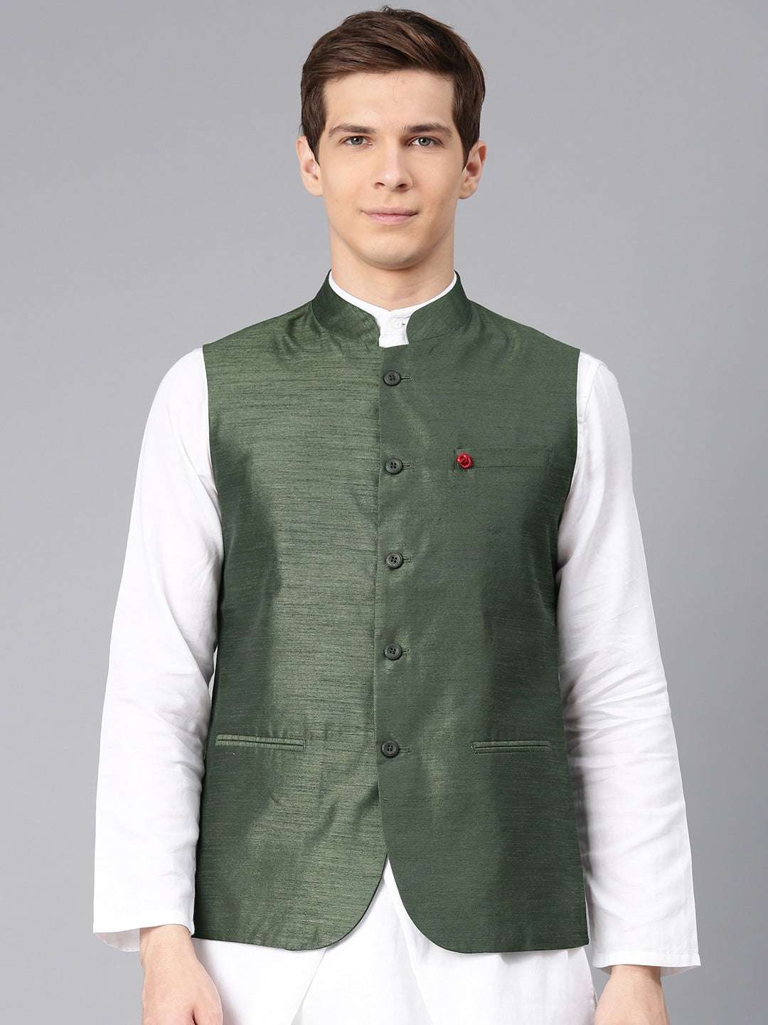 Shop Men Nehru Waistcoat Online.