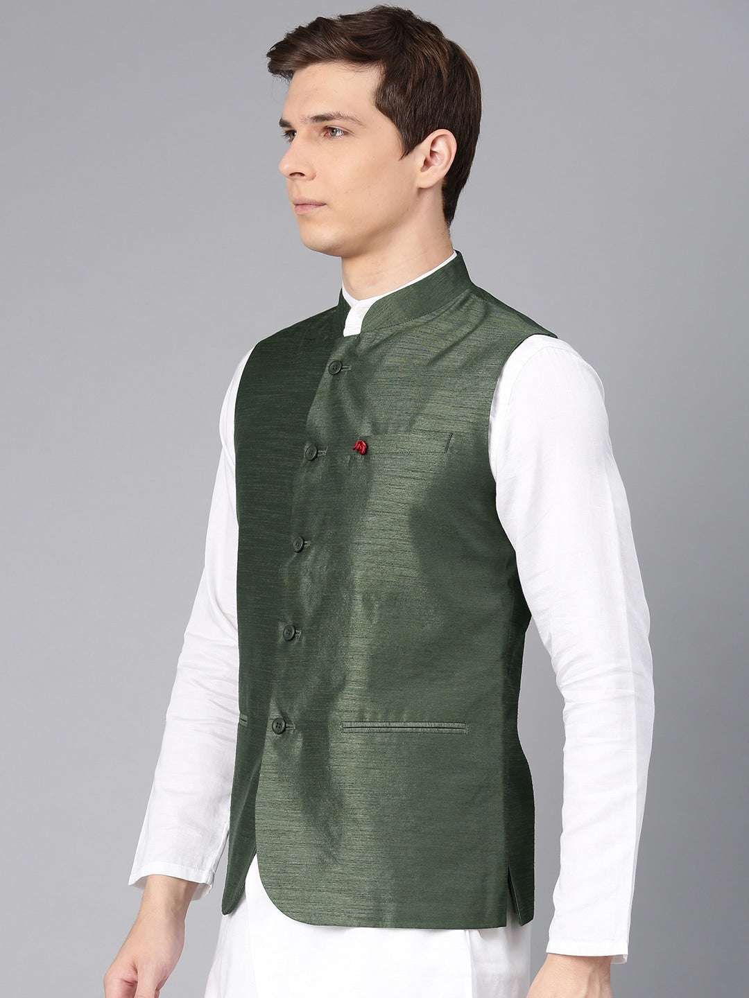 Shop Men Nehru Waistcoat Online.