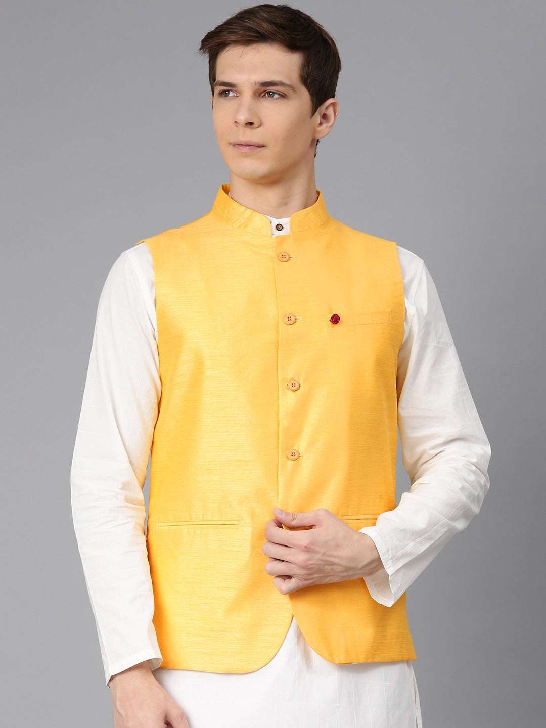 Shop Men Nehru Waistcoat Online.