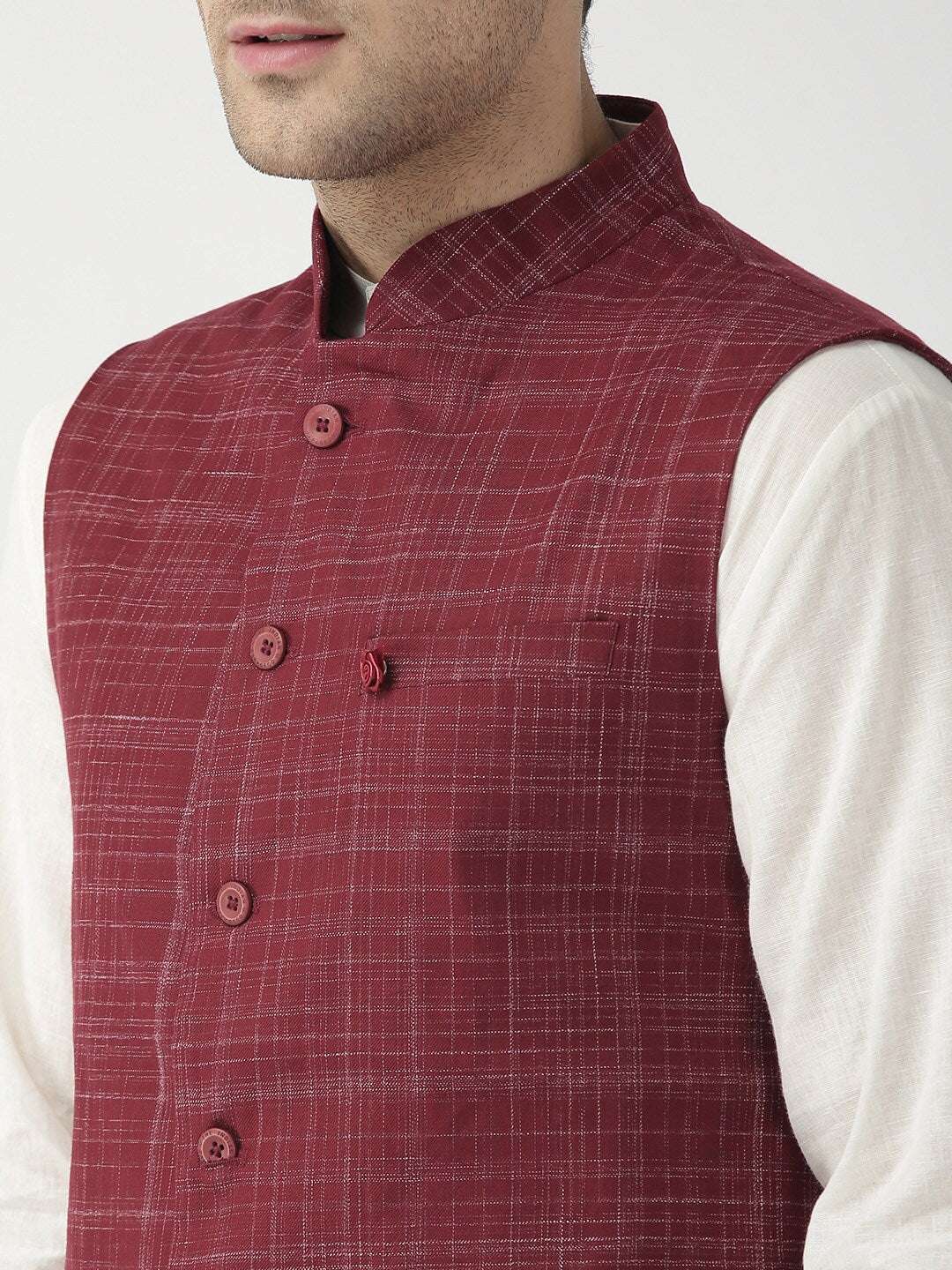 Shop Men Nehru Waistcoat Online.