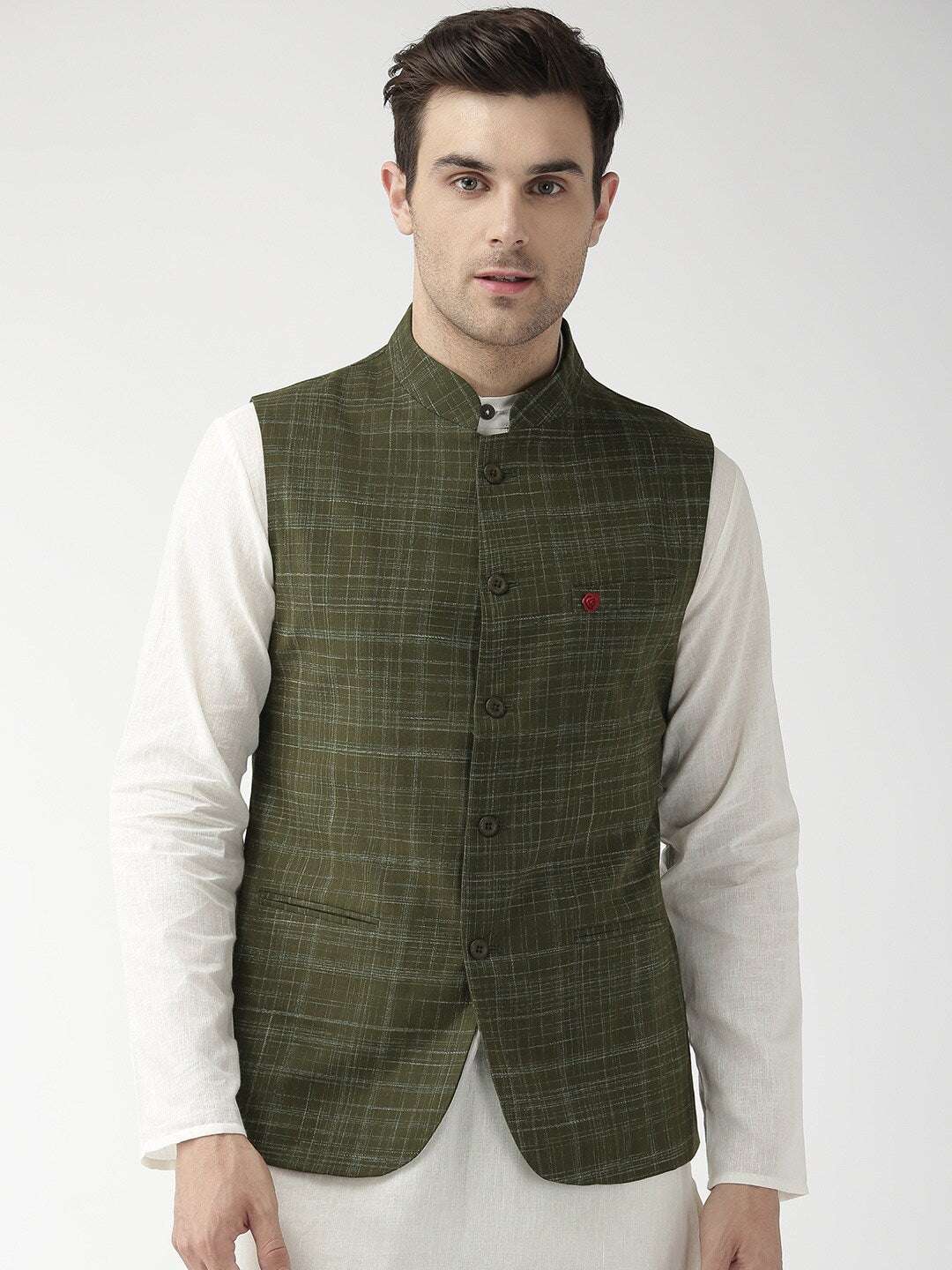 Shop Men Nehru Waistcoat Online.