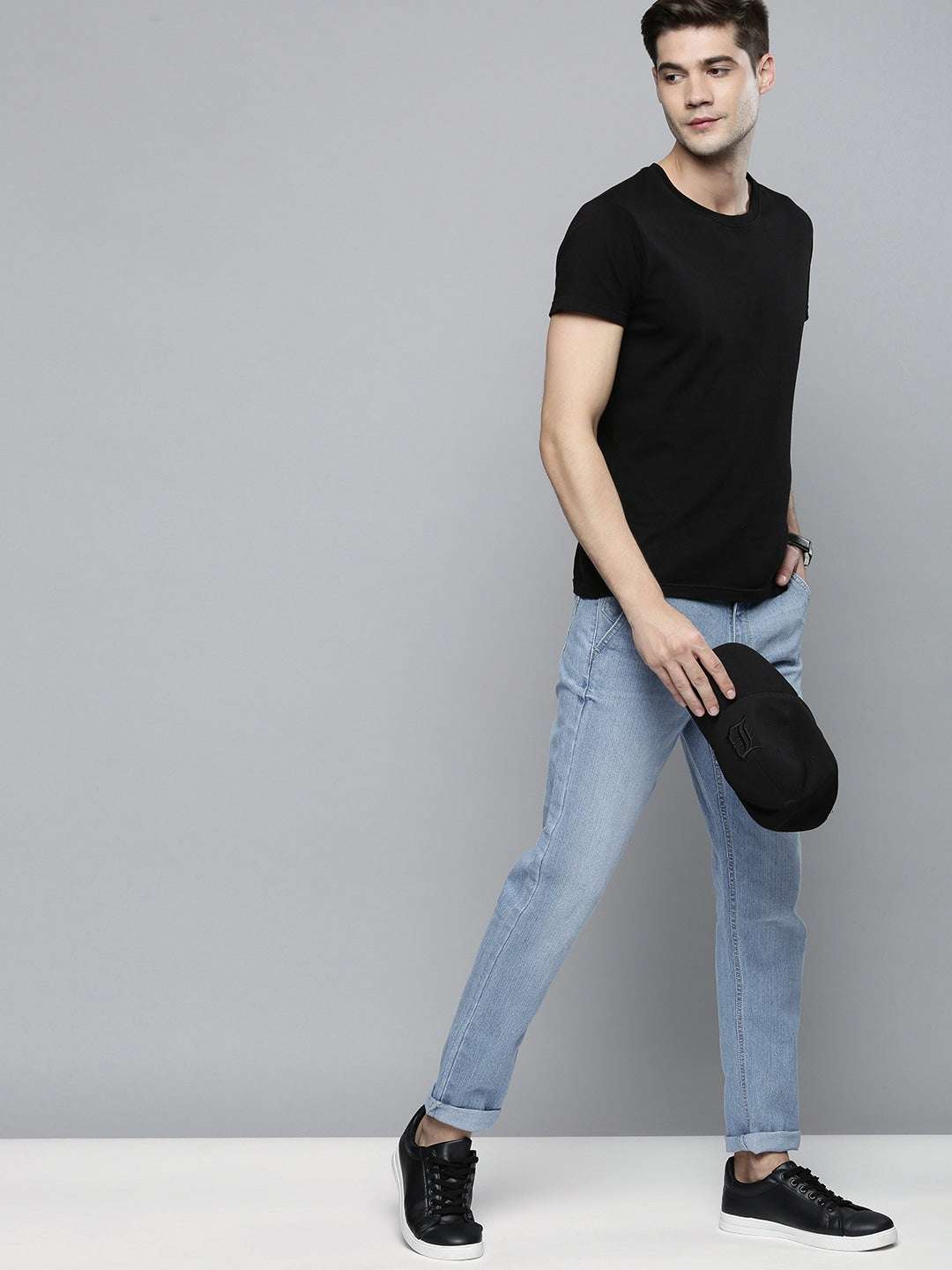 Shop Men Solid Jeans Online.