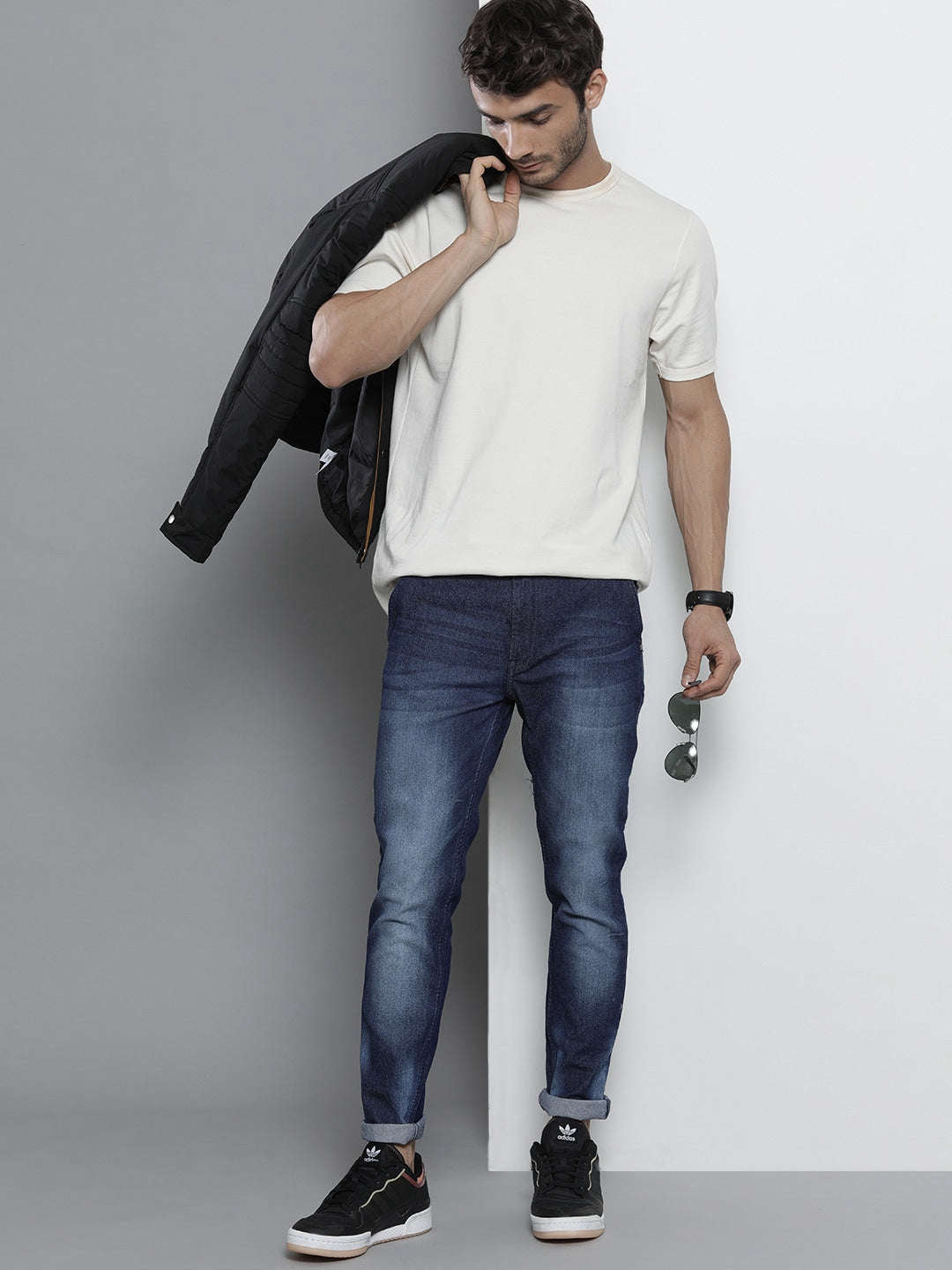 Shop Men Solid Jeans Online.