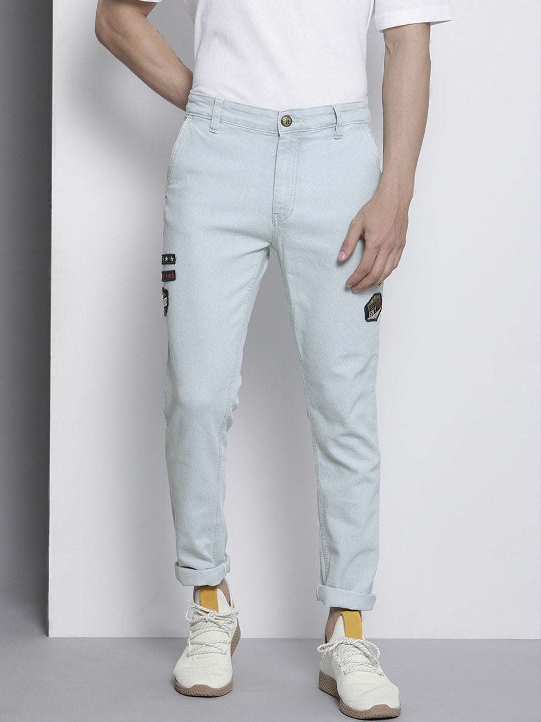 Shop Men Solid Jeans Online.