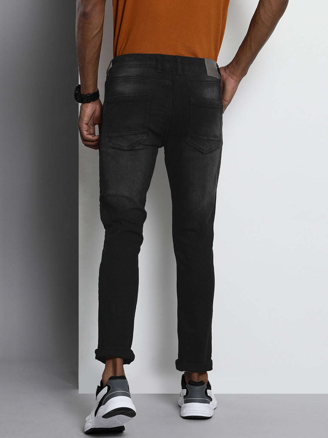 Shop Men Solid Jeans Online.