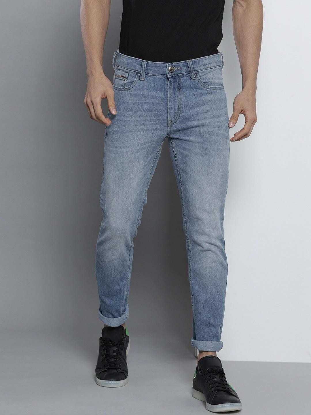 Shop Men Solid Jeans Online.