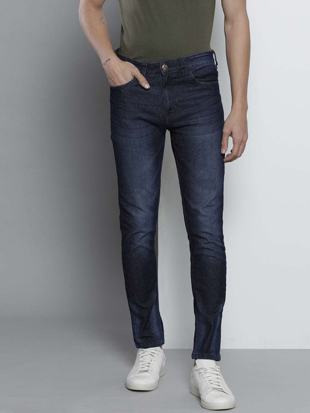 Shop Men Solid Jeans Online.