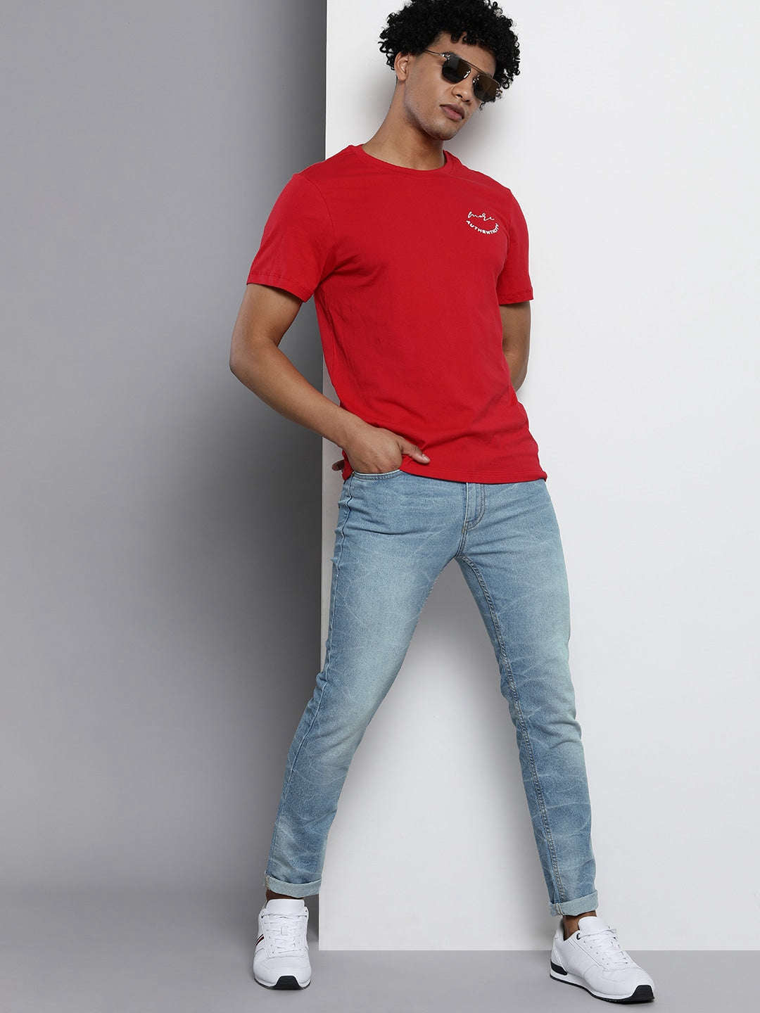 Shop Men Solid Jeans Online.