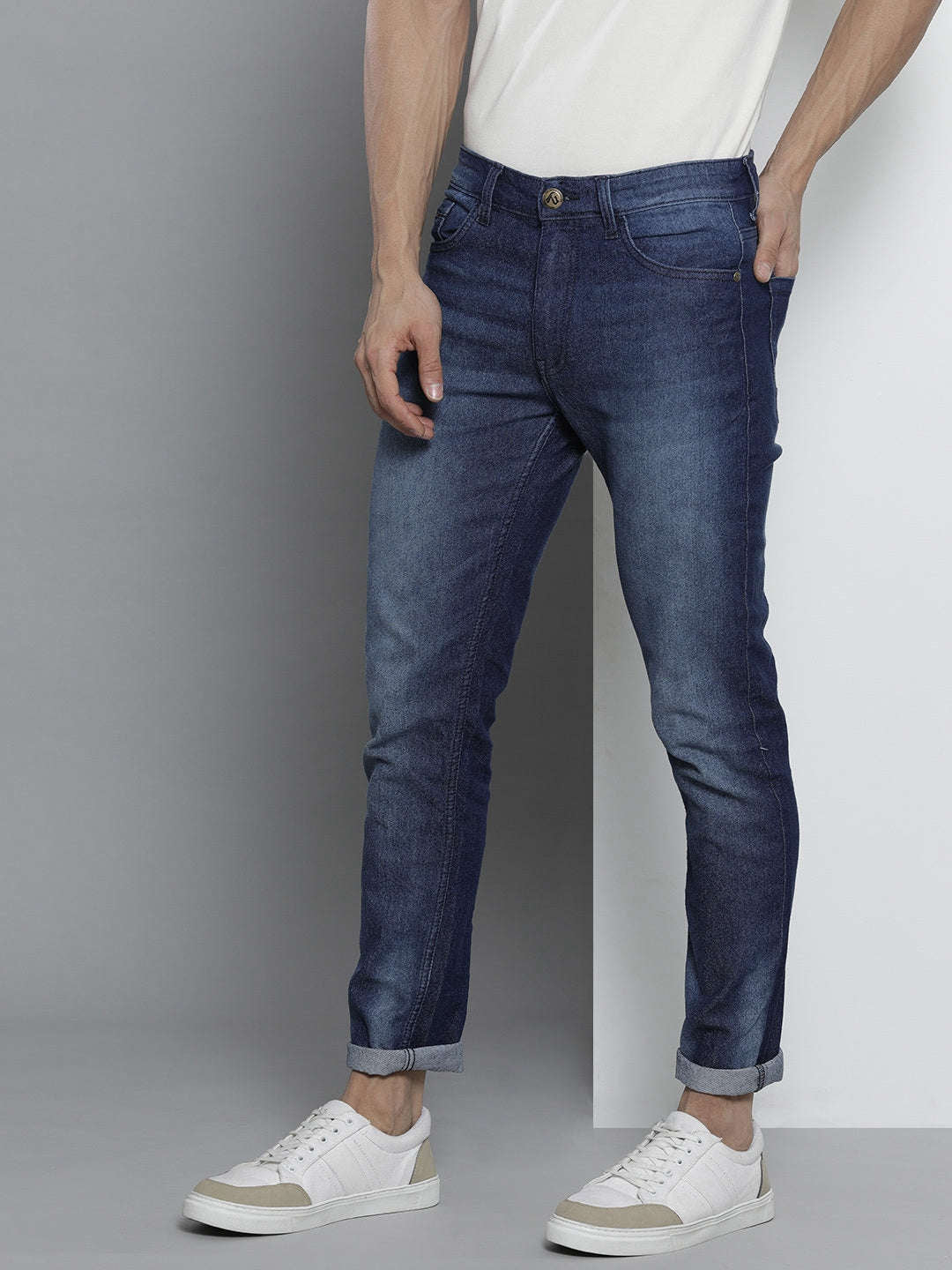 Shop Men Solid Jeans Online.