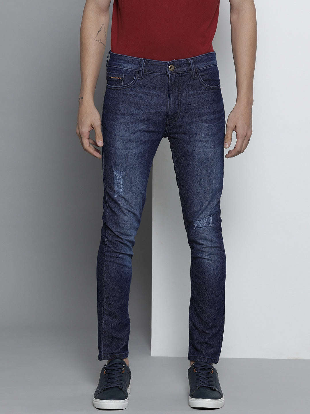 Shop Men Solid Jeans Online.