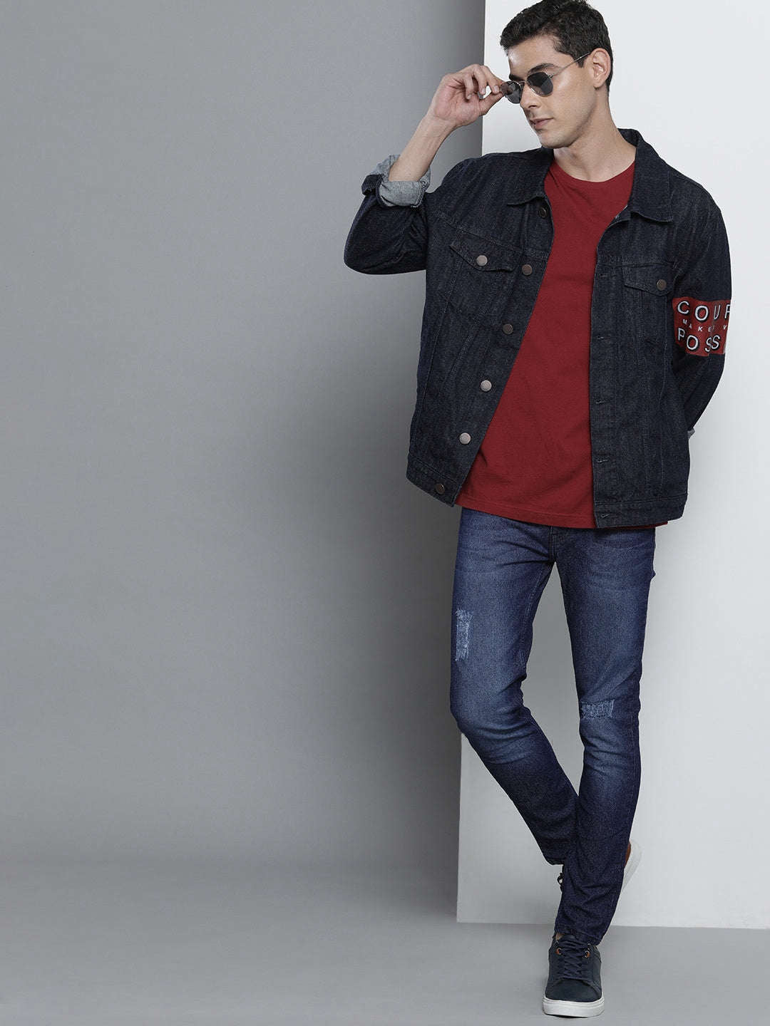 Shop Men Solid Jeans Online.