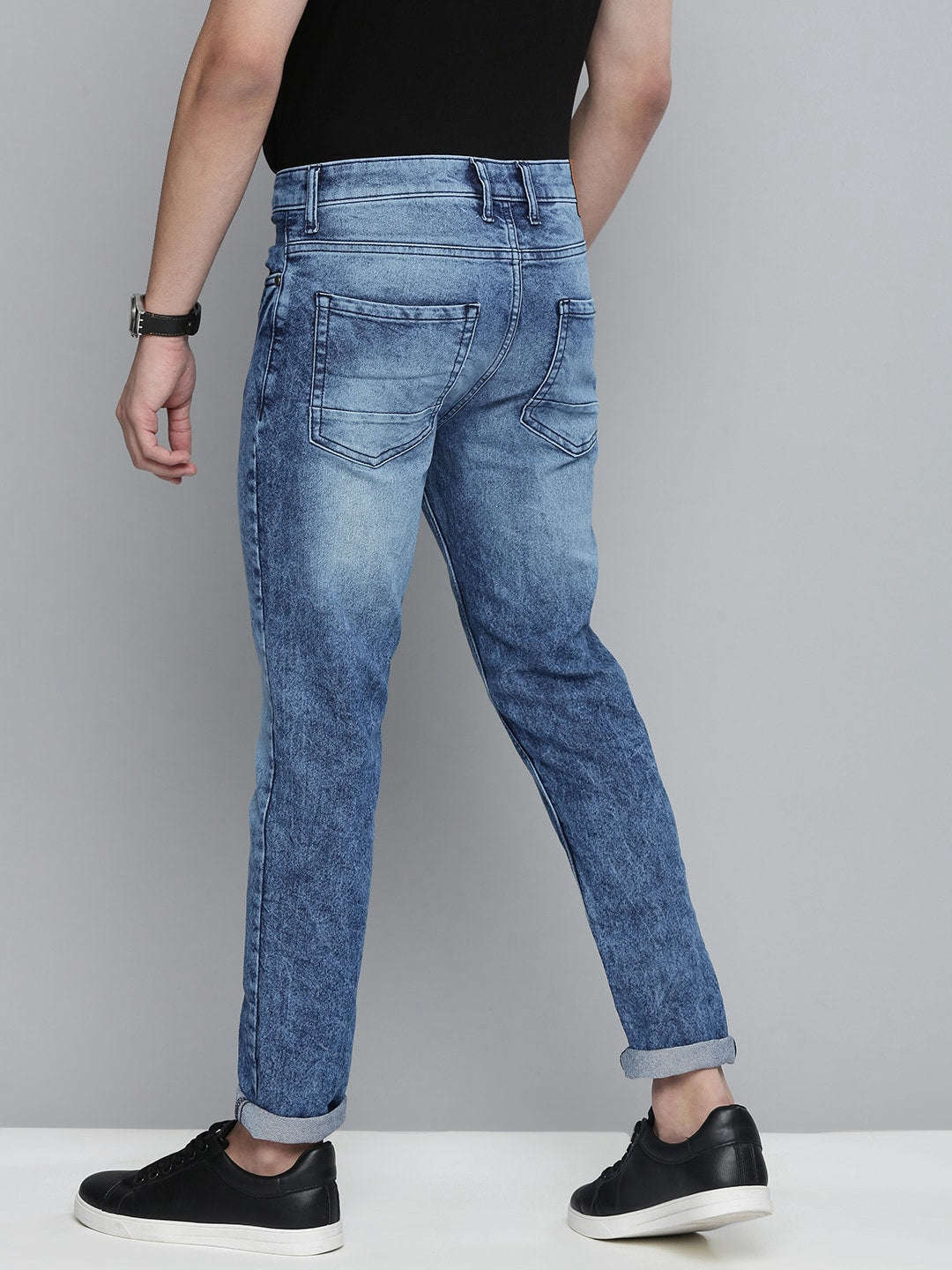 Shop Men Solid Jeans Online.