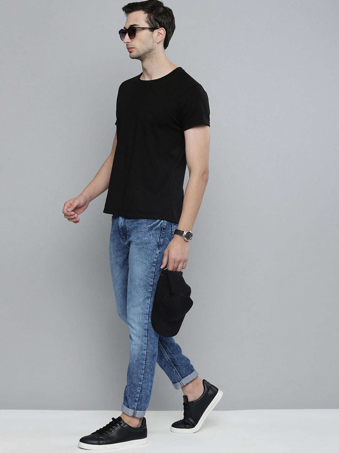 Shop Men Solid Jeans Online.