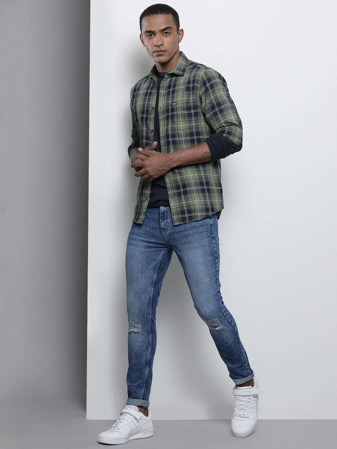 Shop Men Solid Jeans Online.