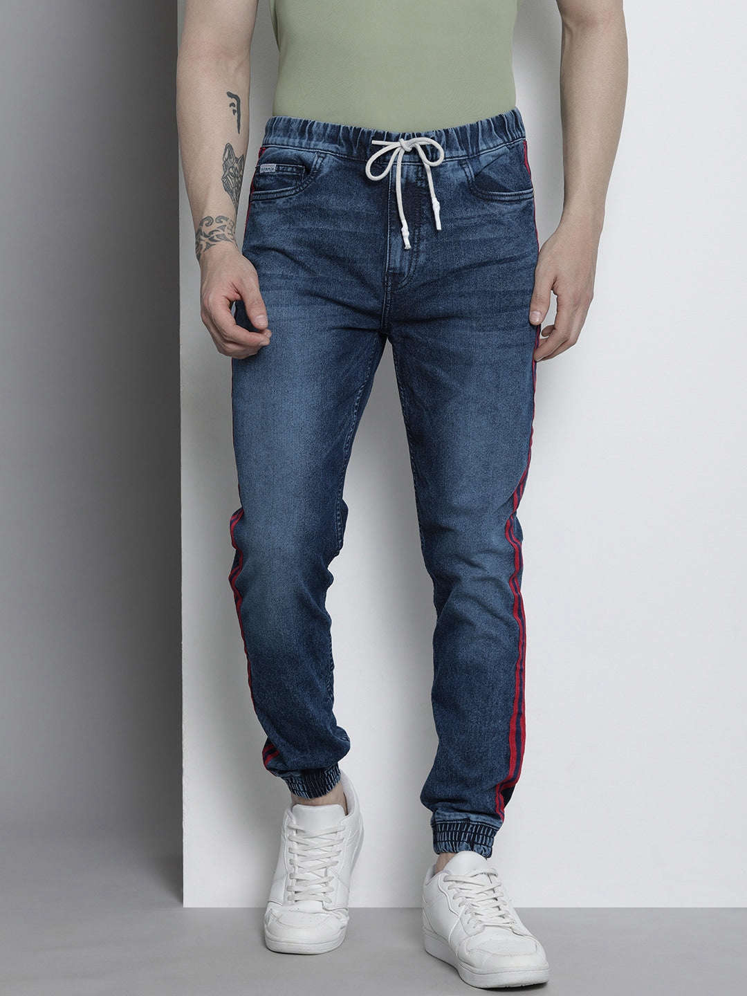 Shop Men Denim Jogger Online.