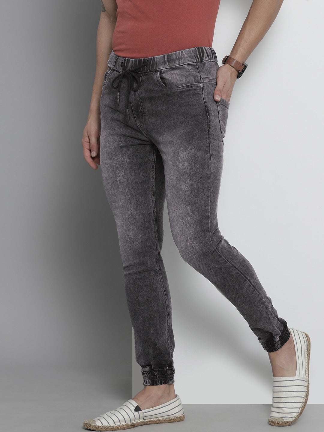 Shop Men Denim Jogger Online.