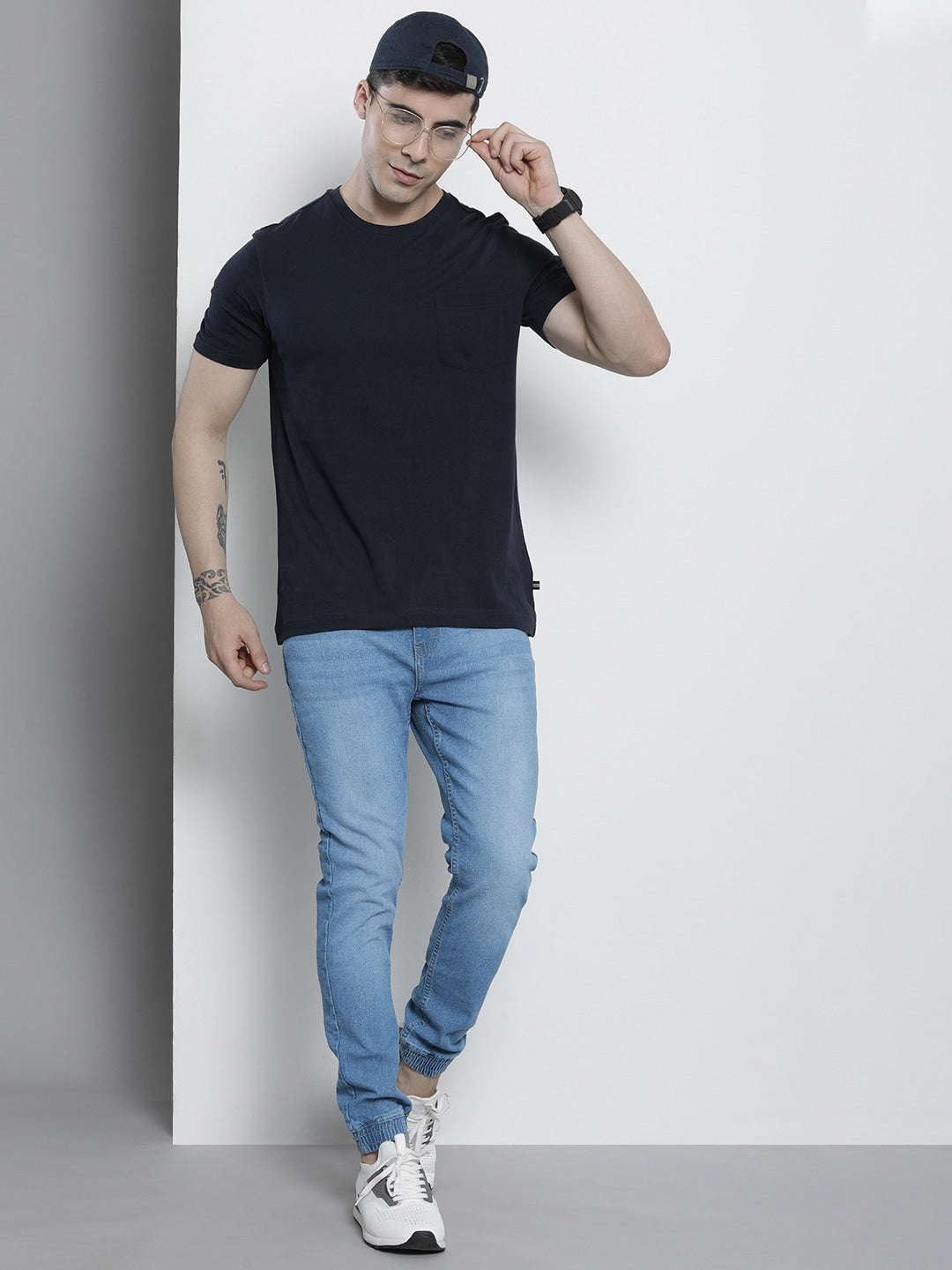 Shop Men Denim Jogger Online.