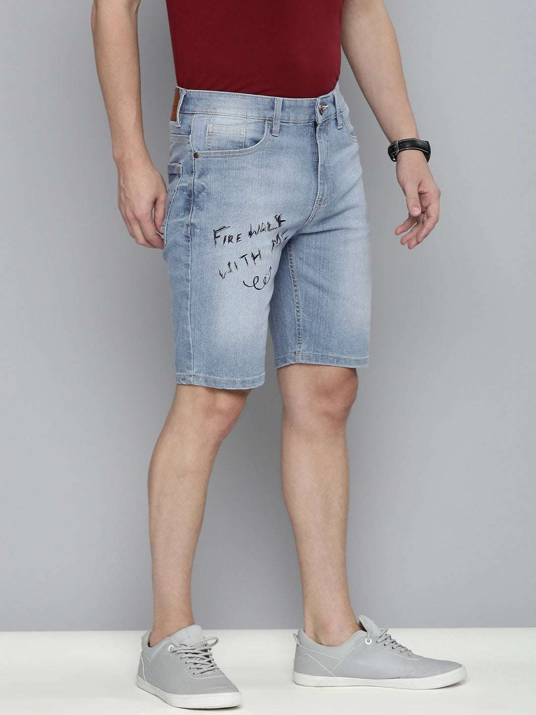 Shop Men Solid Shorts Online.