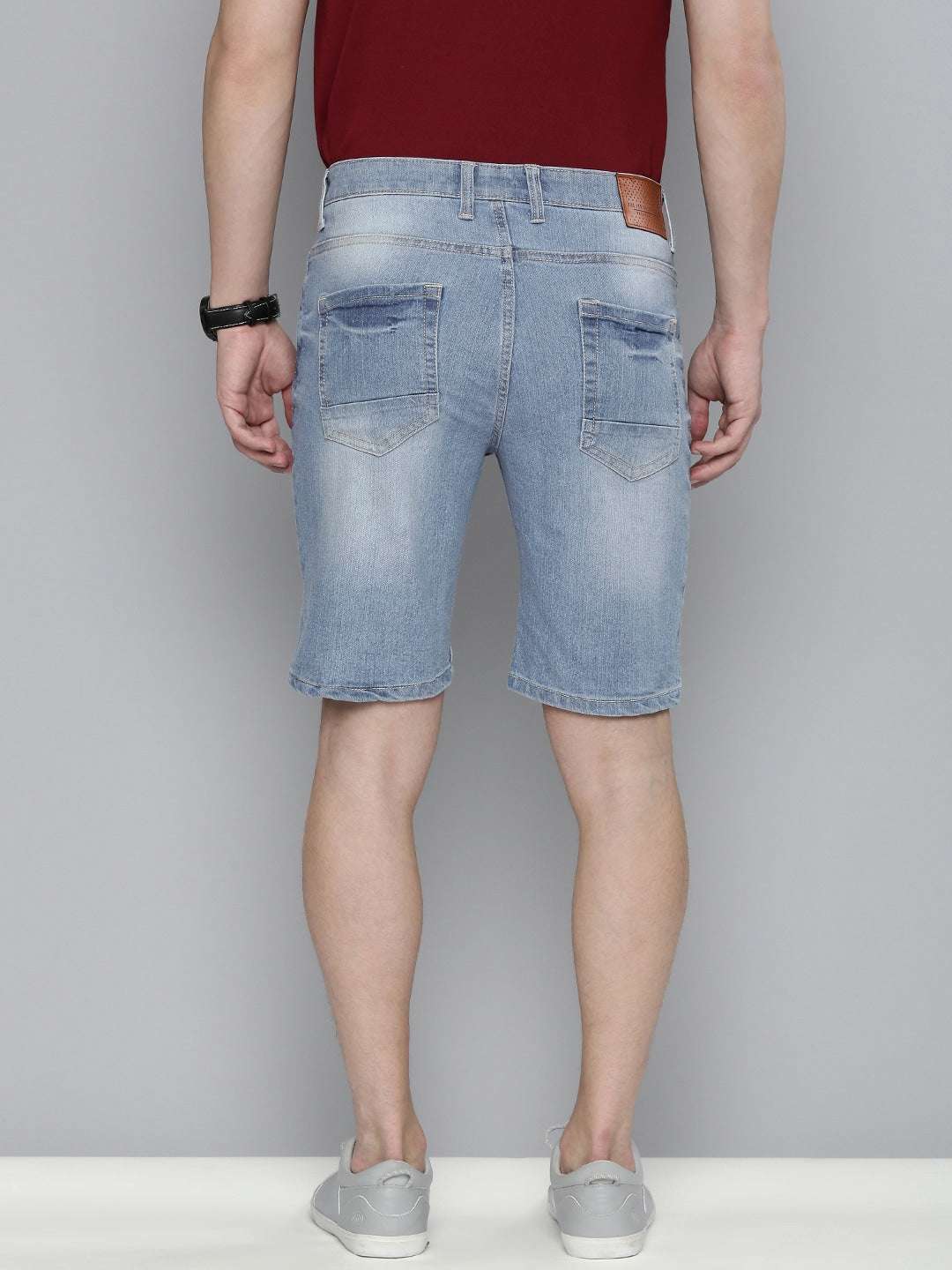 Shop Men Solid Shorts Online.