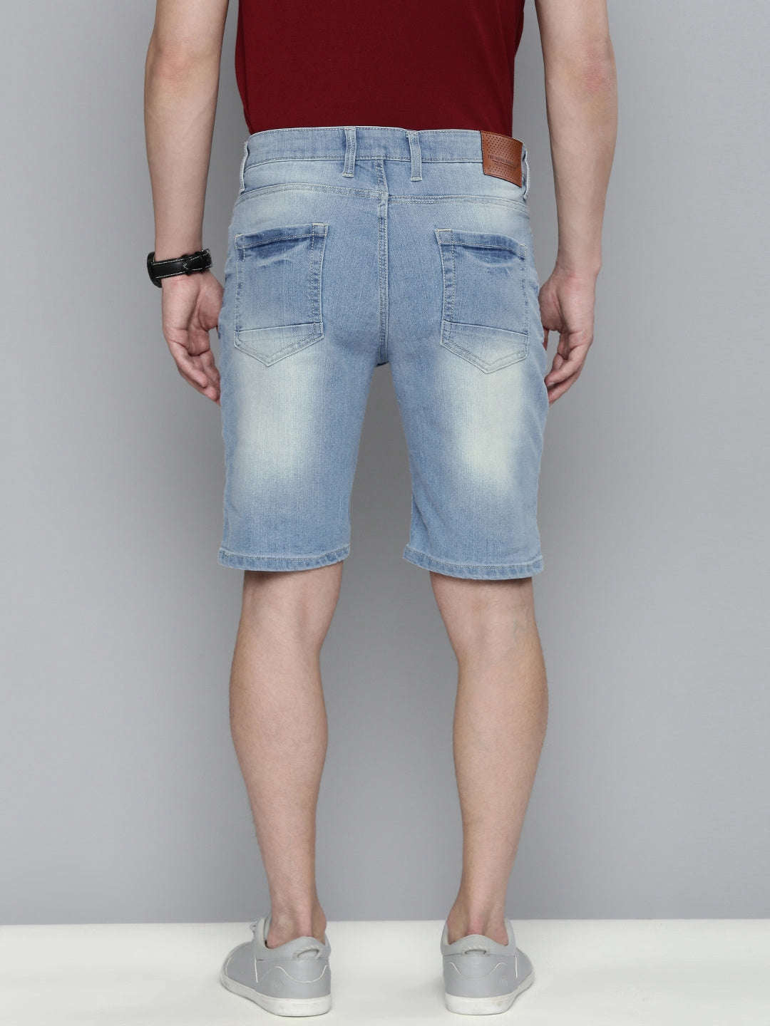 Shop Men Solid Shorts Online.