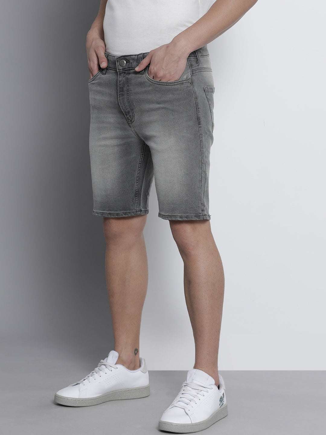 Shop Men Solid Shorts Online.