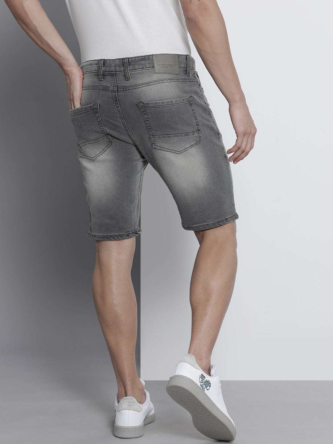 Shop Men Solid Shorts Online.