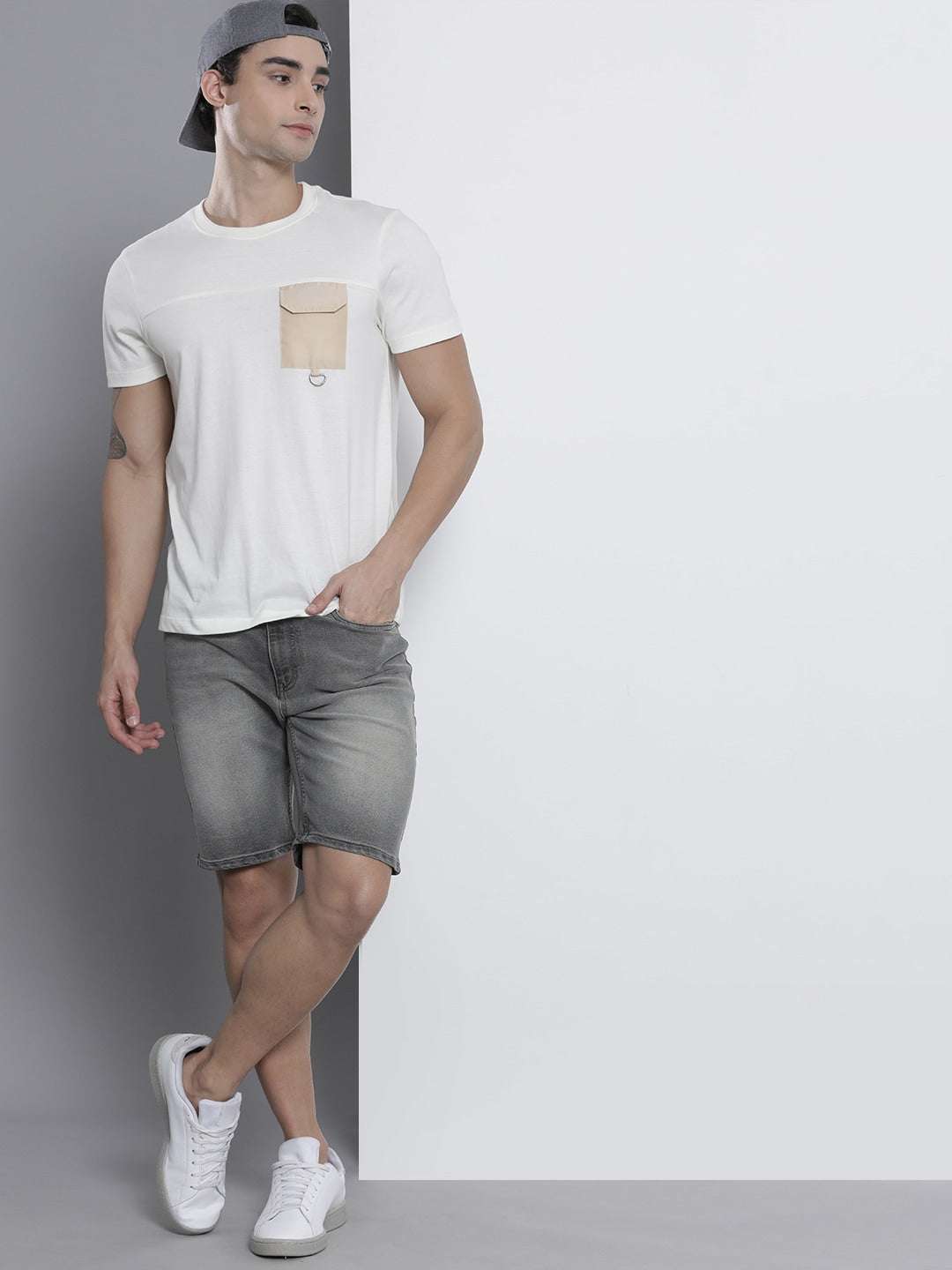 Shop Men Solid Shorts Online.