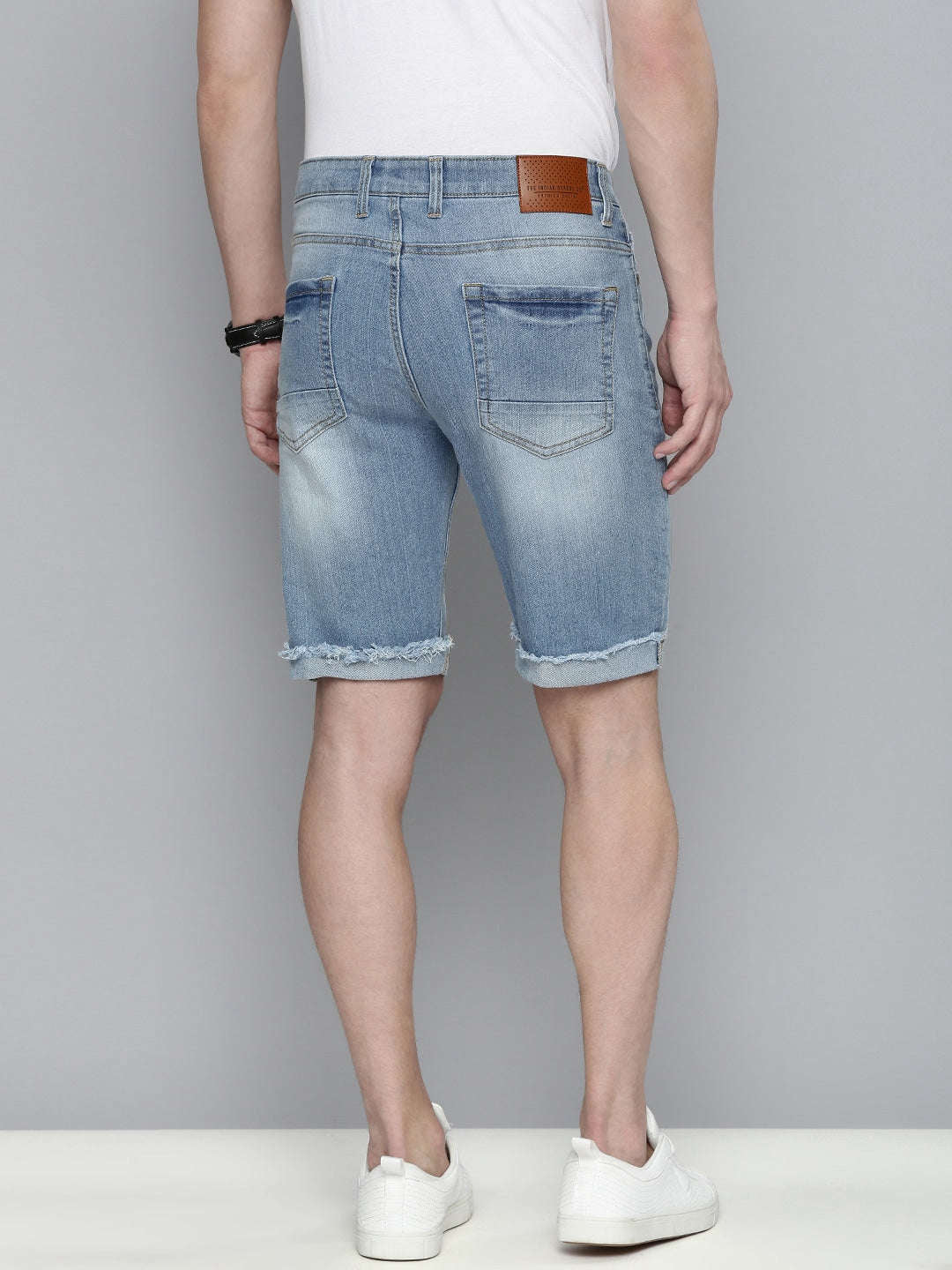 Shop Men Denim Shorts Online.