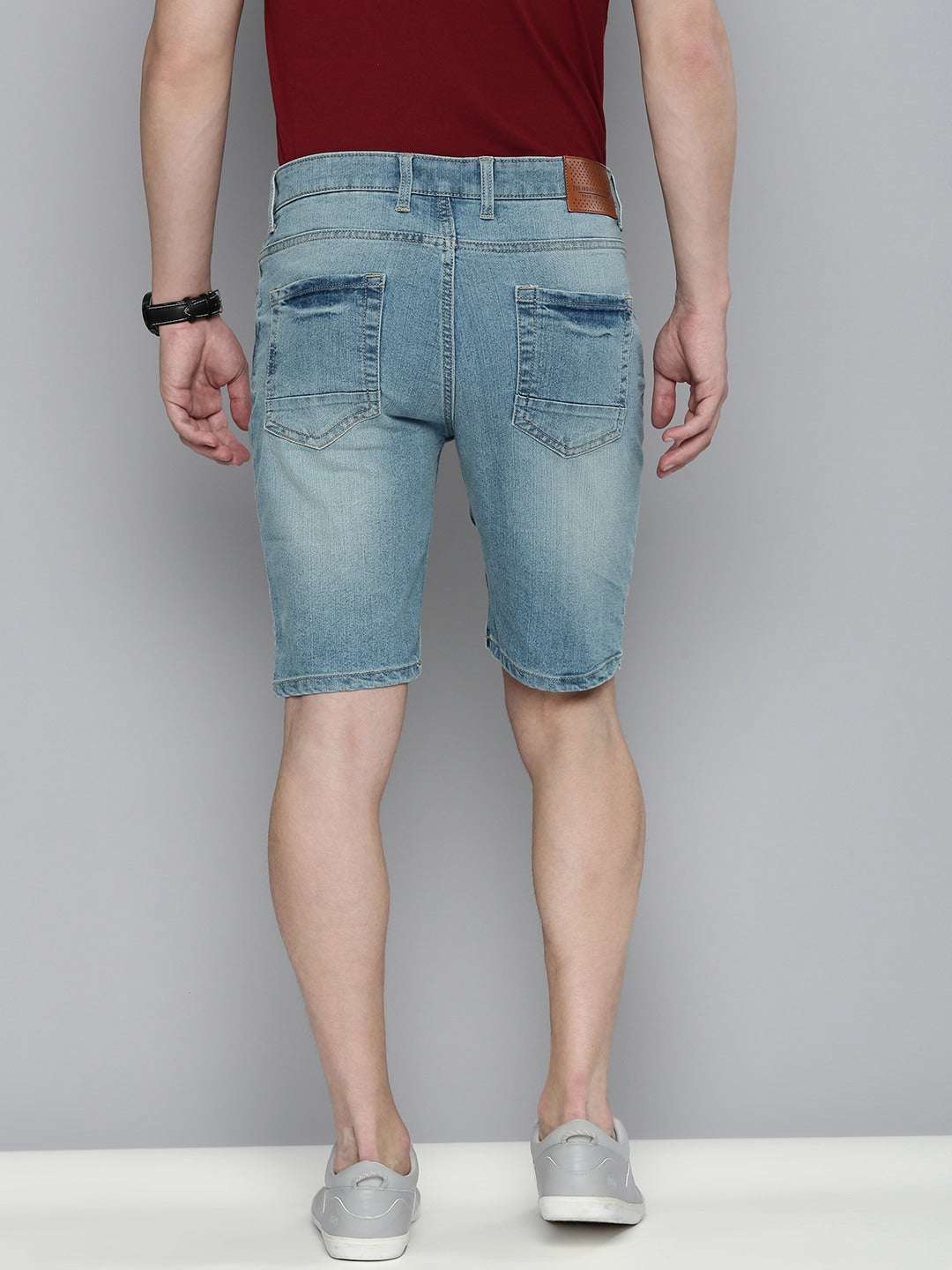 Shop Men Denim Shorts Online.