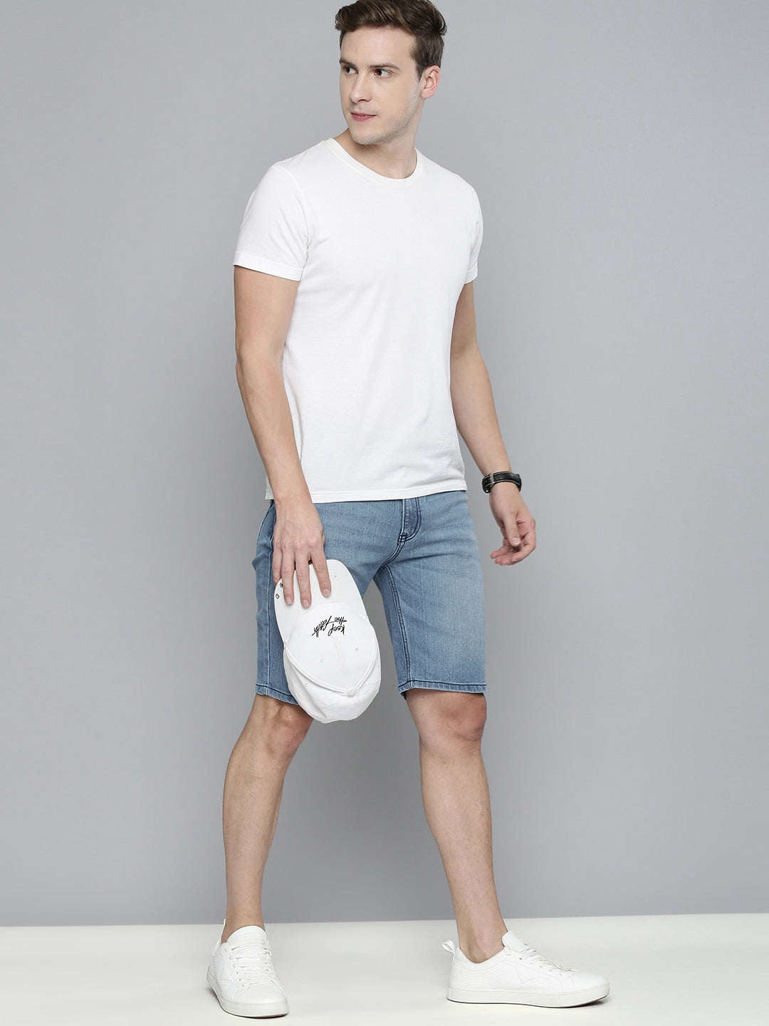 Shop Men Denim Shorts Online.