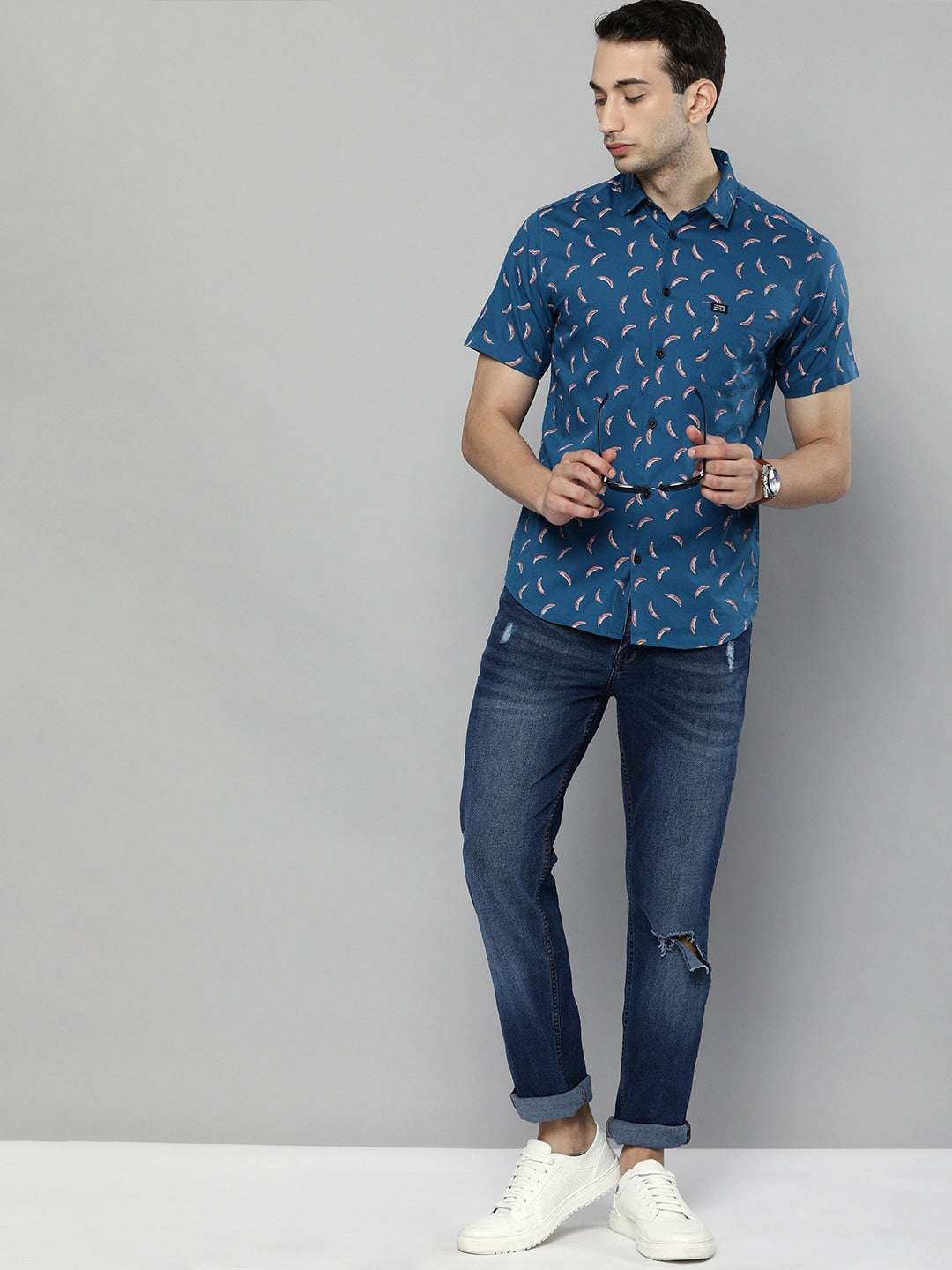 Shop Men Printed Shirt Online.