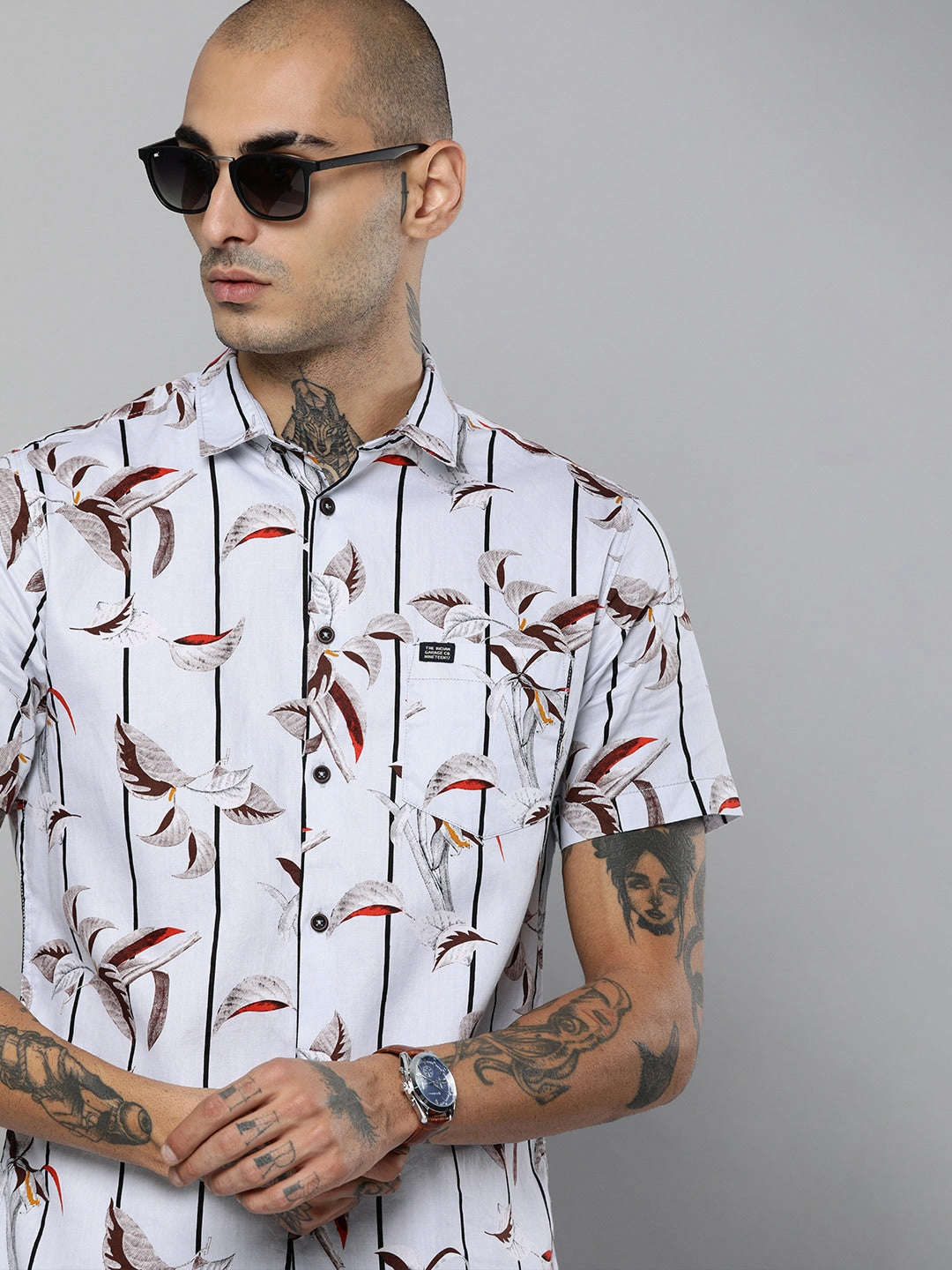 Shop Men Printed Shirt Online.