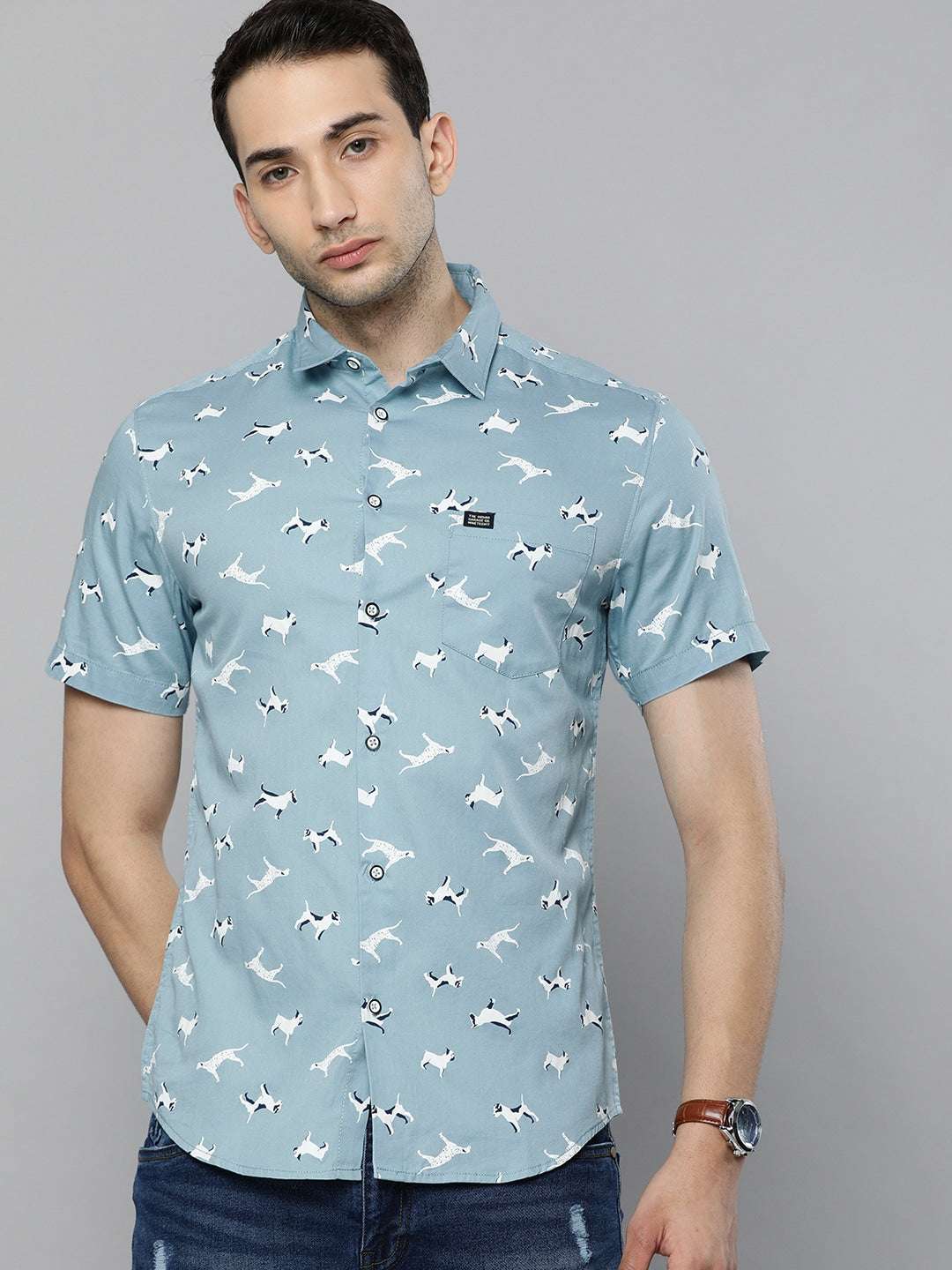 Shop Men Printed Shirt Online.