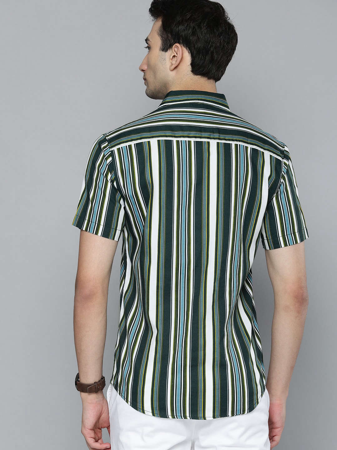 Shop Men Striped Shirt Online.