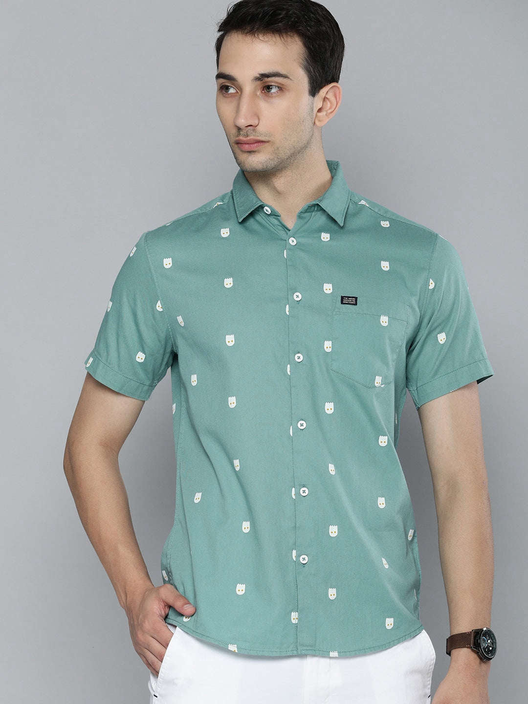 Shop Men Printed Shirt Online.