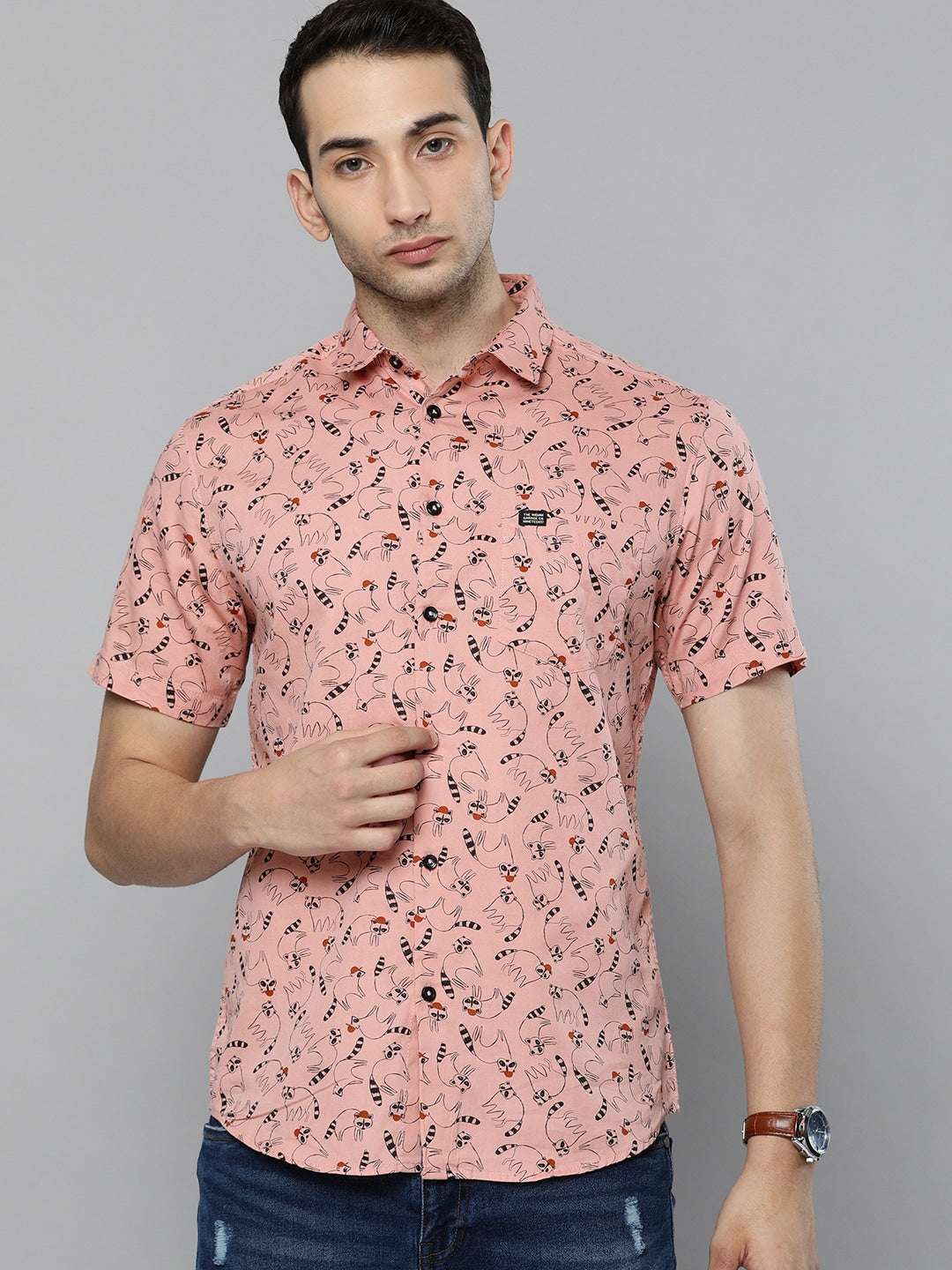 Shop Men Printed Shirt Online.