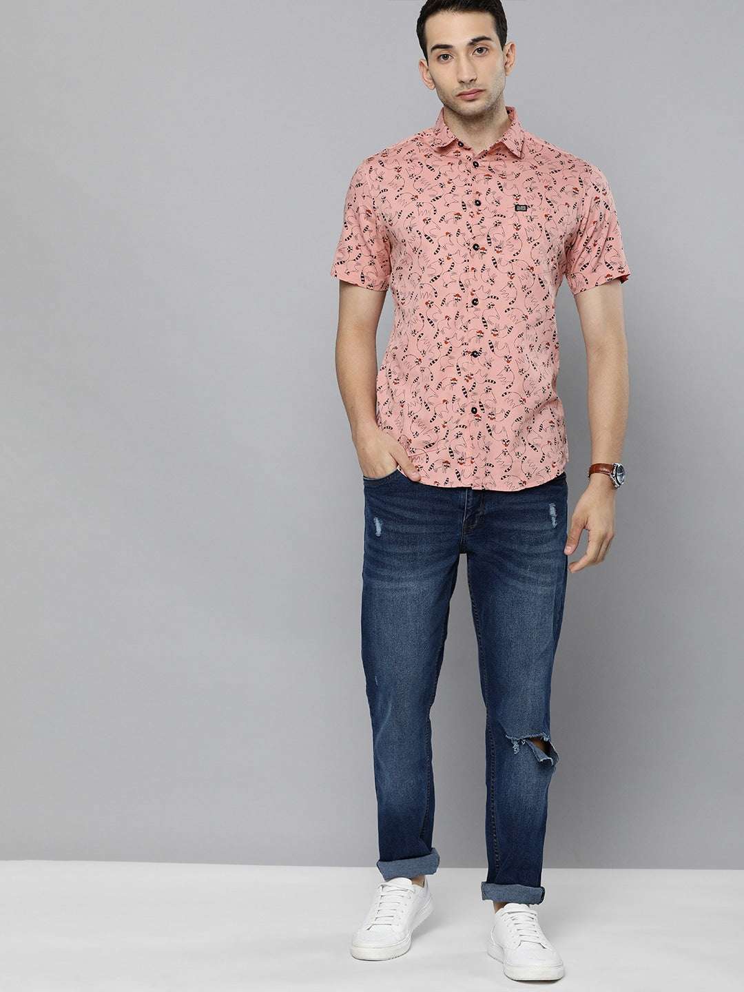 Shop Men Printed Shirt Online.