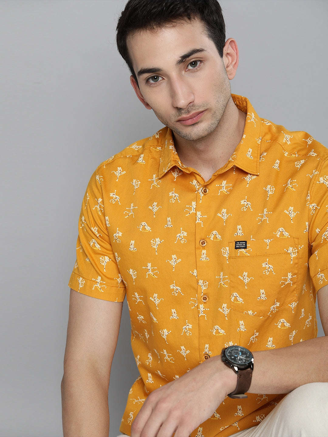 Shop Men Printed Shirt Online.