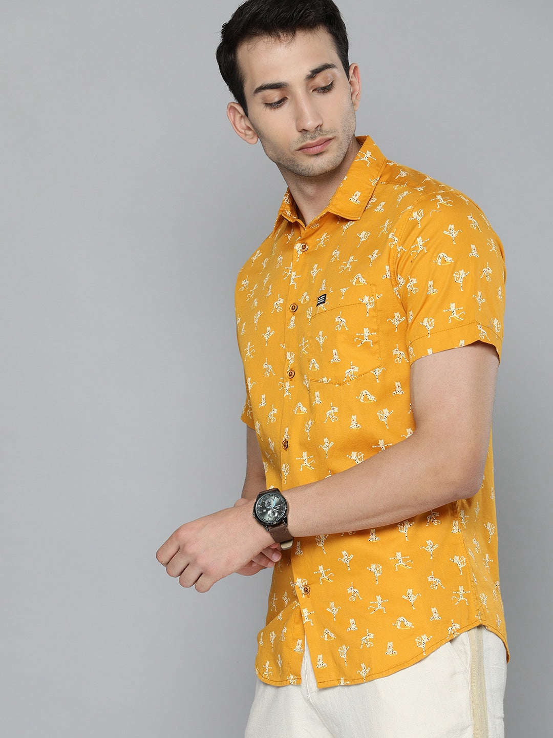 Shop Men Printed Shirt Online.