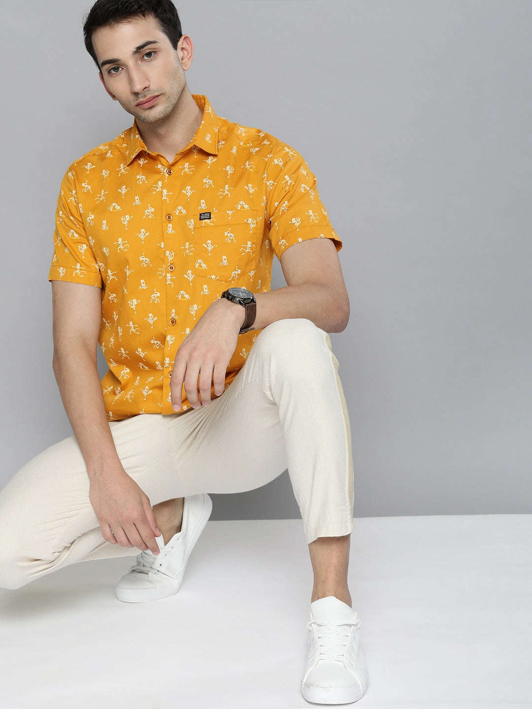 Shop Men Printed Shirt Online.