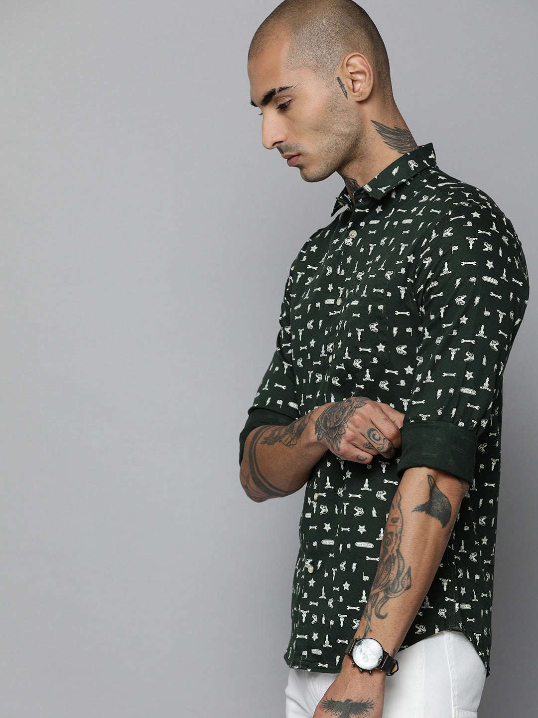 Shop Men Printed Shirt Online.