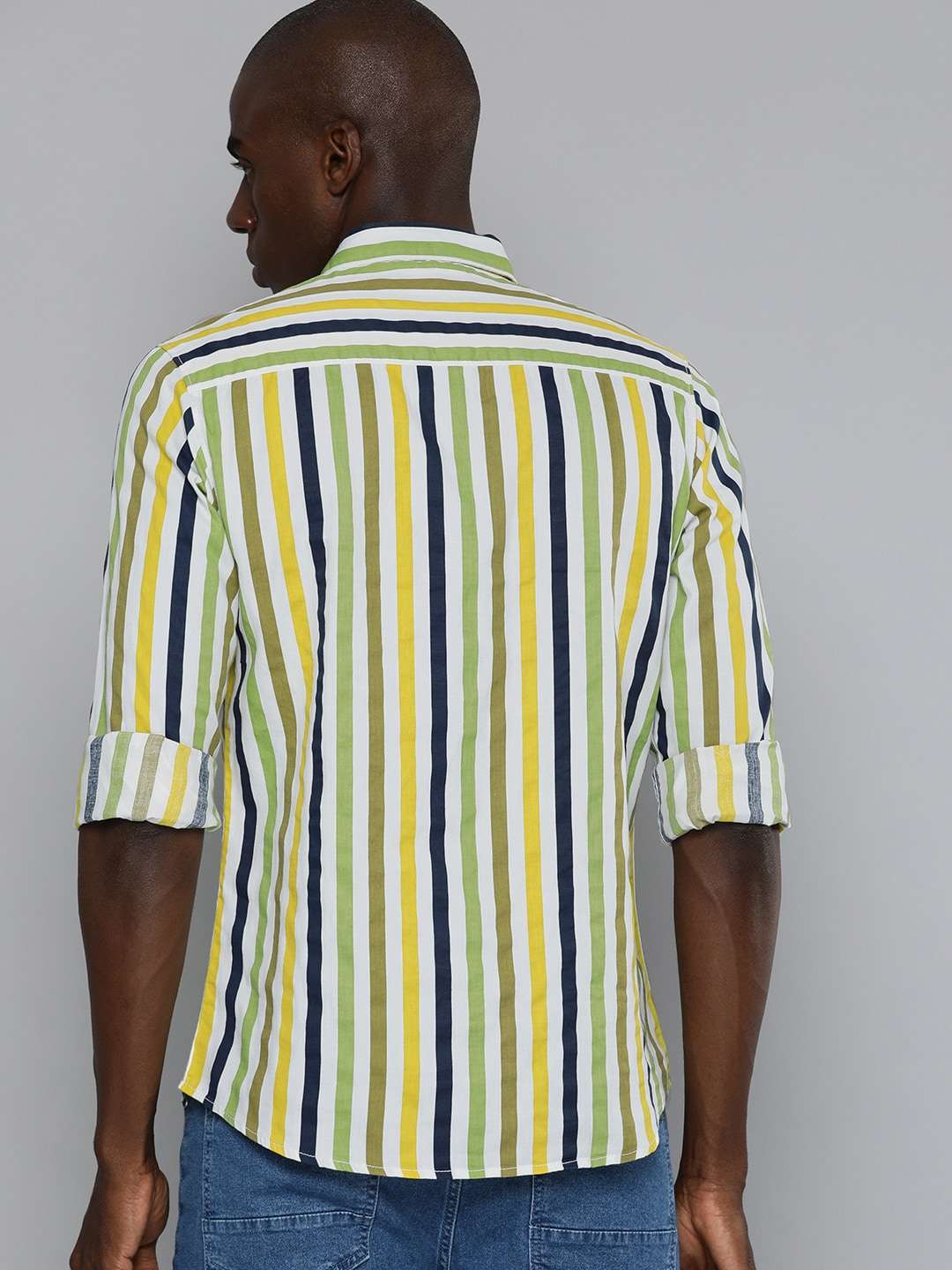 Shop Men Striped Shirt Online.