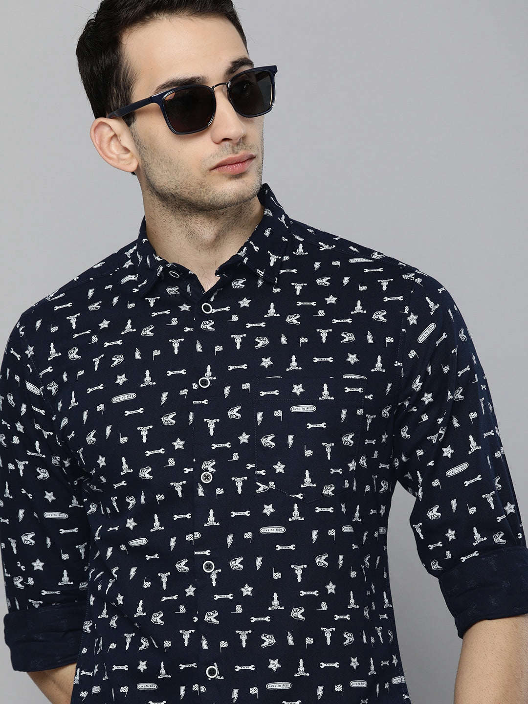 Shop Men Printed Shirt Online.