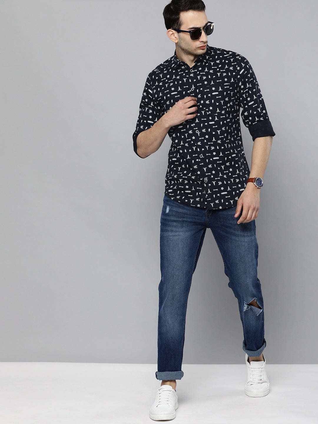 Shop Men Printed Shirt Online.