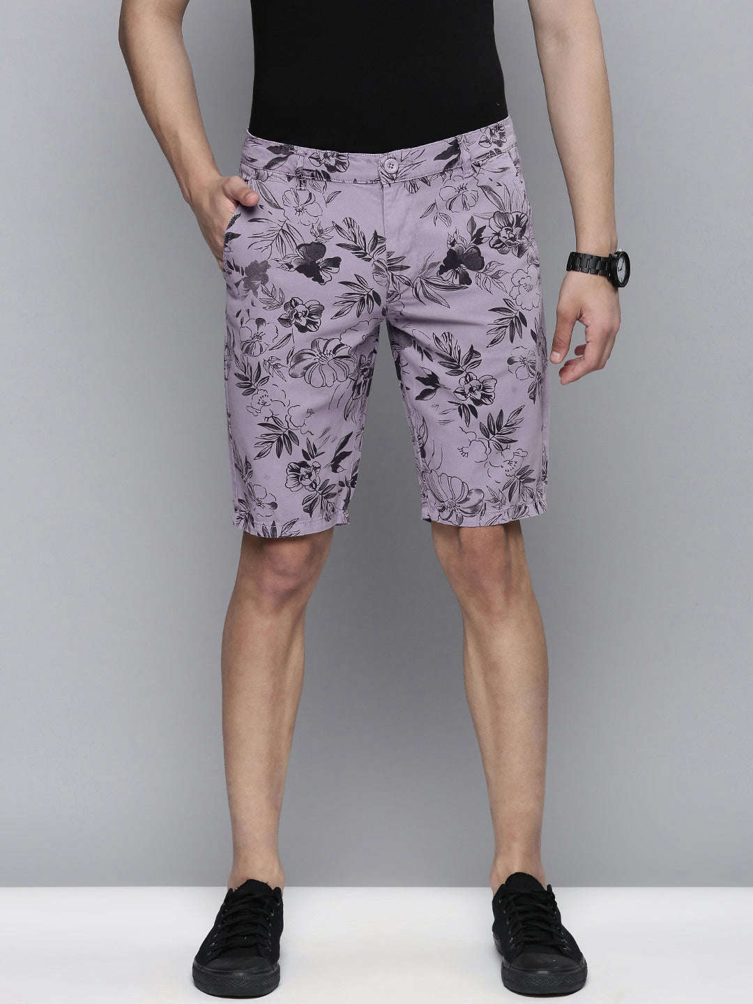 Shop Men Printed Shorts Online.