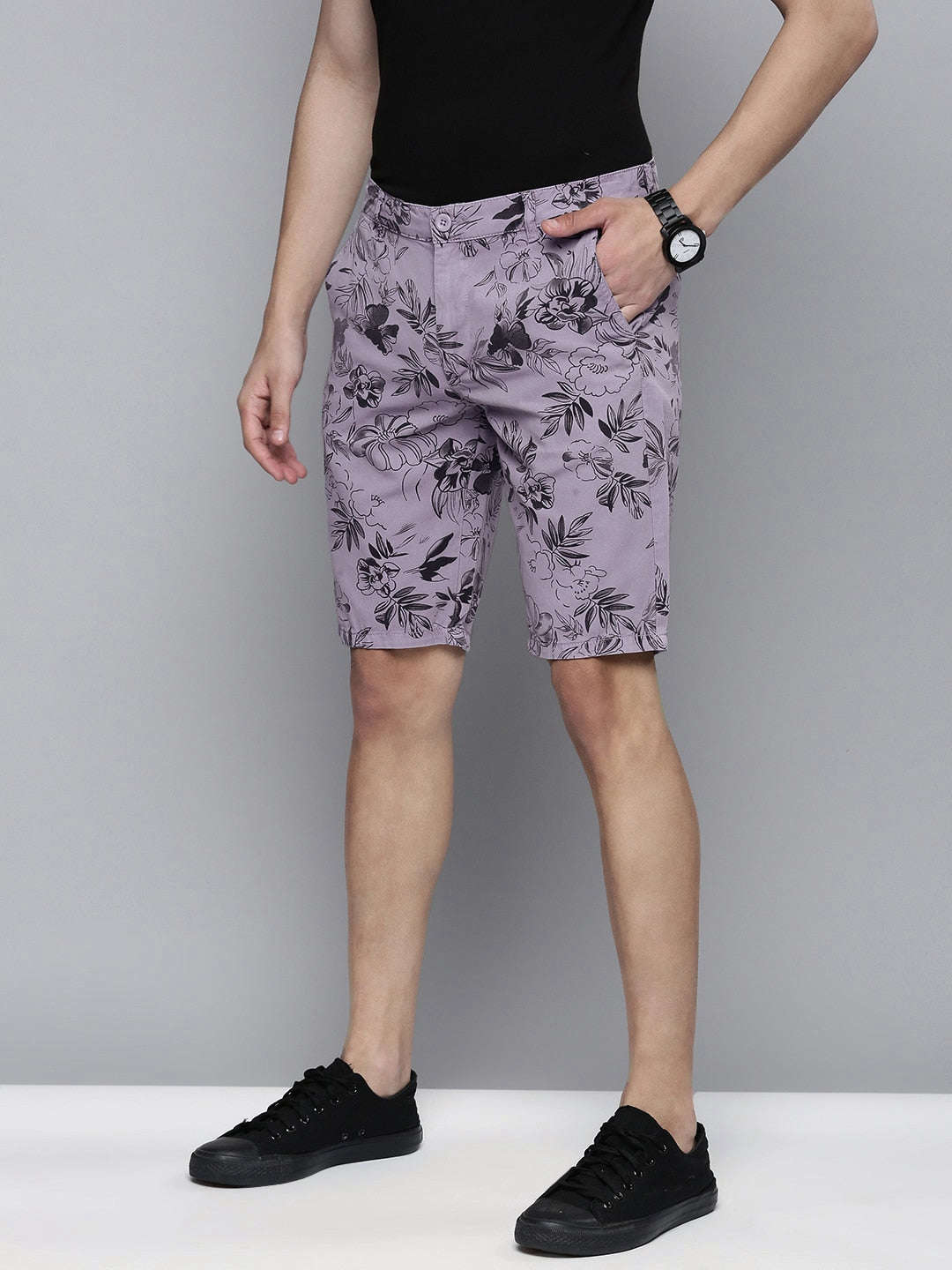 Shop Men Printed Shorts Online.